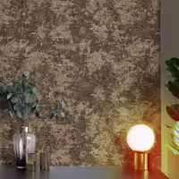 کاغذ دیواری کربن سه طرح پتینه قهوه‌ای کد 10249
