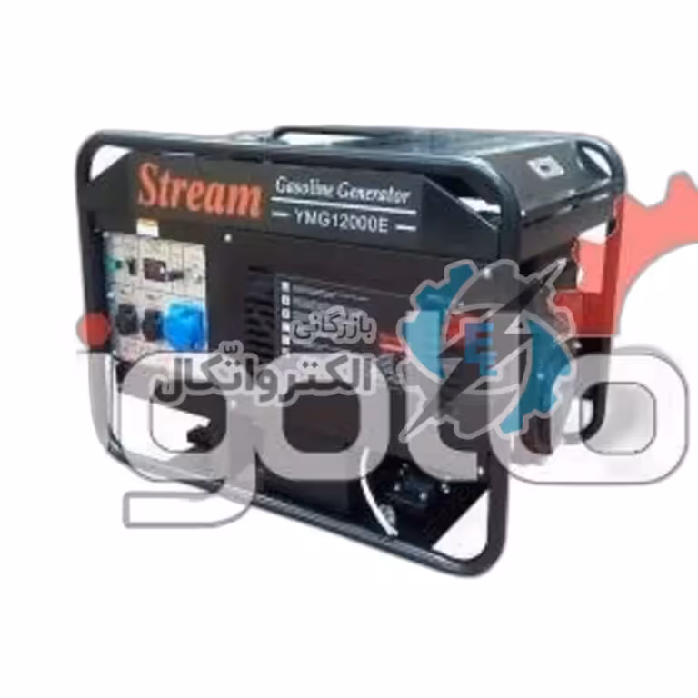 موتور برق گازوئیلی 220 ولت تکفاز استارت برقی 10 کیلو وات استریم چین