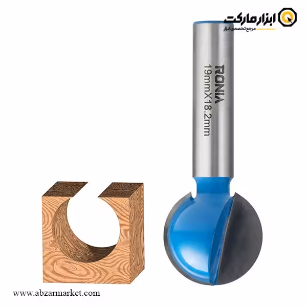 تیغ اورفرز رونیا استوانه قطر 19 میلی متر مدل 19018208-31