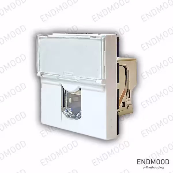 کیستون پهن لگراند 2 ماژول 76566 Legrand Keystone Cat6 SFTP