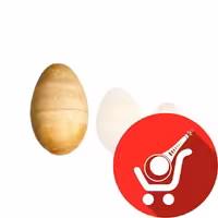 شیکر تخم مرغی چوبی 13 سانتی TERRE