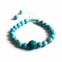 دستبند فیروزه مصری کد 310009