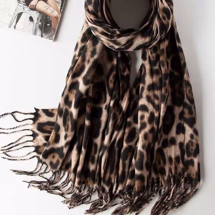 شال موهر  پلنگی وارداتی