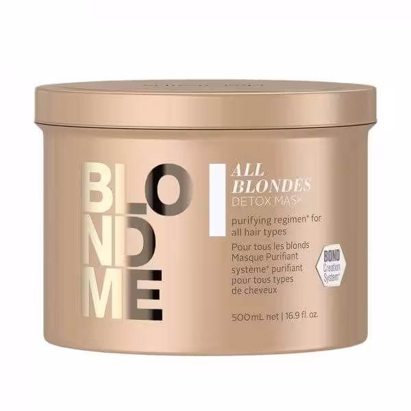 ماسک مو سم زدایی شوارتسکف بلوند می آل بلوندز 500 میل Schwarzkopf Blonde Me All Blondes