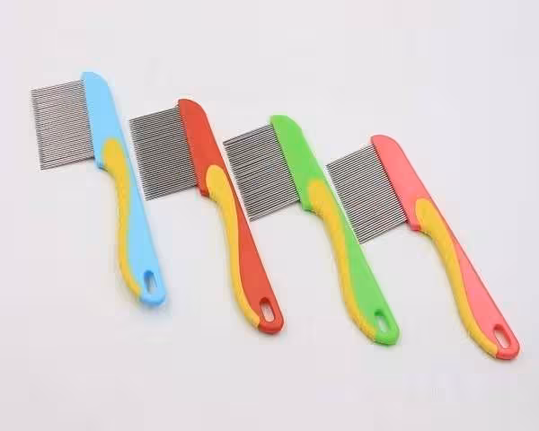 شانه ضد شپش تمام استیل پاک کننده تخم شپش