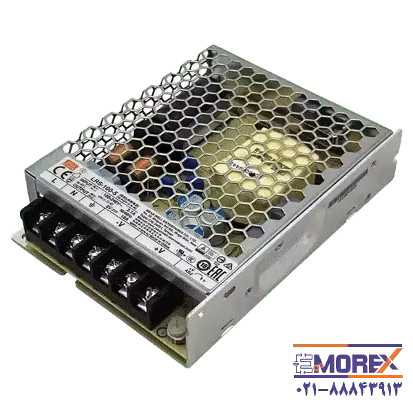 منبع تغذیه مینول | MEAN WELL مدل LRS-100-5