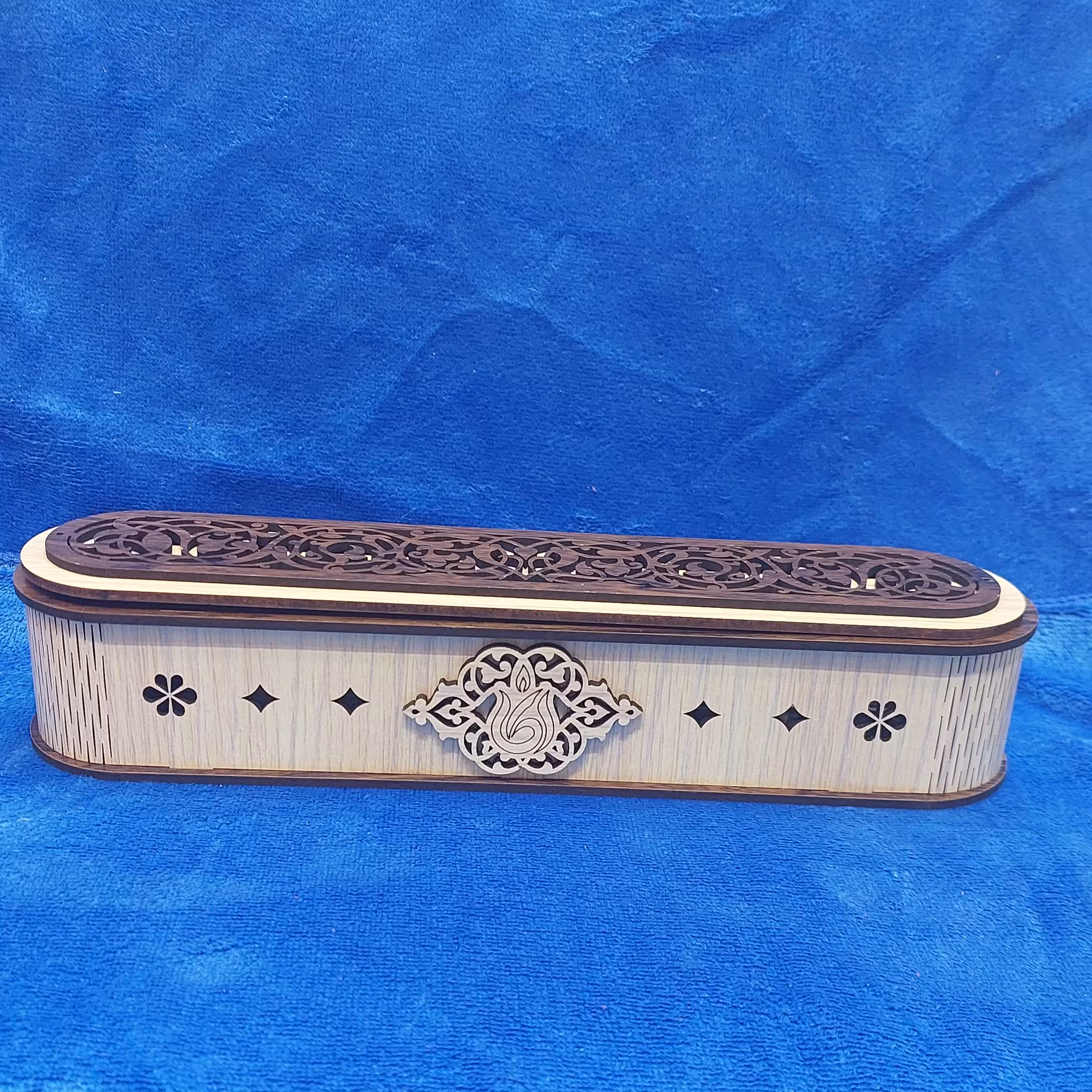 جا عودی چوبی خاص سنتی طرح جعبه 
