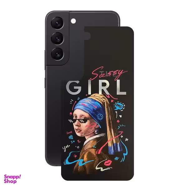 برچسب پوششی راک اسپیس (Rock Space) طرح Girl مناسب برای گوشی سامسونگ Galaxy S22 Plus 5G