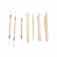 ابزار مجسمه سازی 7 پارچه چوبی