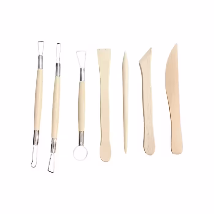 ابزار مجسمه سازی 7 پارچه چوبی