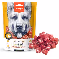 تشویقی سگ ونپی طعم گوشت گاو مدل Marbled Bites