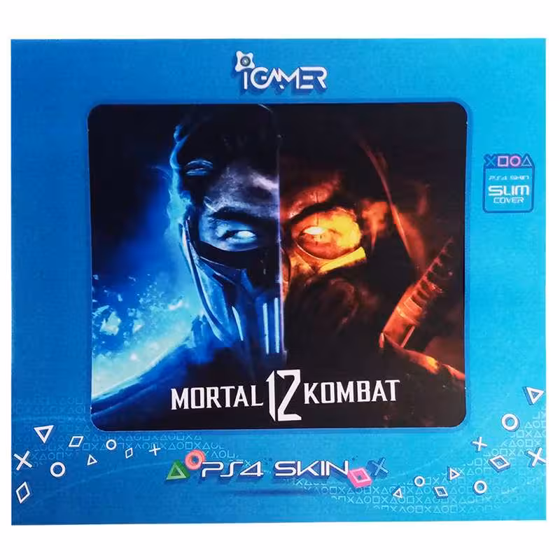 برچسب کنسول PS4 SLIM (iG) مدل MORTAL KOMBAT