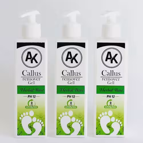 کالوس ریموور پدیکور پینه بردار پا 370 میل AK ژله ای
