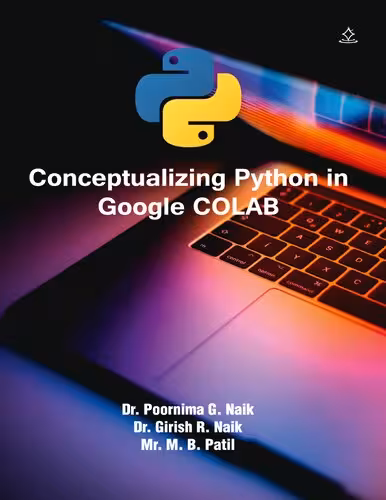 خرید و دانلود نسخه کامل کتاب Conceptualizing Python in Google COLAB