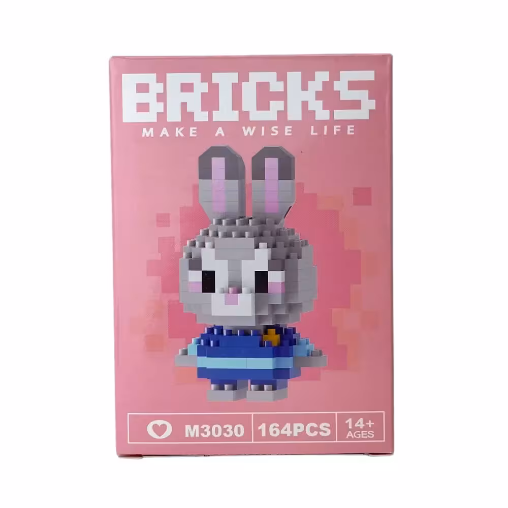 لگو بریکس شخصیت خرگوش زوتوپیا 147 قطعه کد NO.M3029