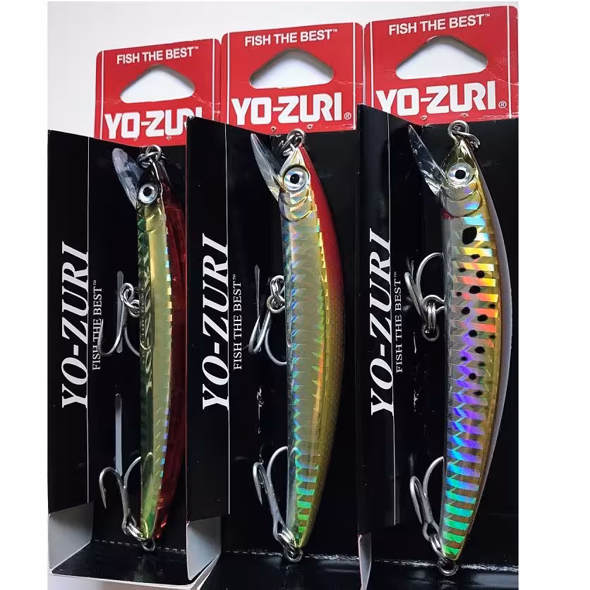 لور ماهیگیری فلوت یوزوری YO-ZURI CRYSTAL MINNOW FLOATING 90