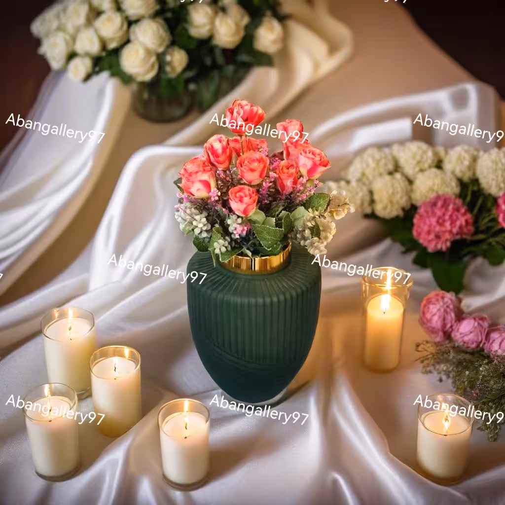 گلدان شیشه ای