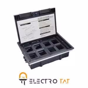 پریز کف خواب با ظرفیت 8 ماژول 10160-8 ملونی