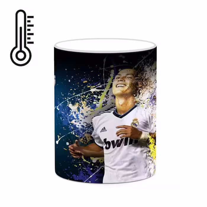 ماگ حرارتی چیتوکالا طرح Ronaldo رونالدو مدل mgh43124