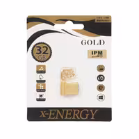فلش مموری ایکس انرژی مدل USB2.0 Gold ظرفیت 32 گیگ