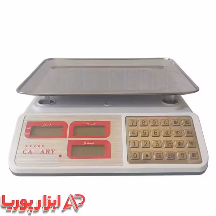 ترازو 40 کیلویی کمری 5 ستاره دکمه استیل