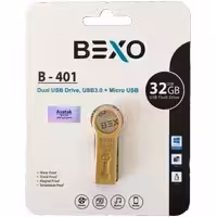 فلش 32 گیگ Bexo B-401 USB3 OTG Gold