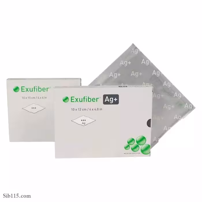 اگزوفایبر نقره مونلیکه 10*10 Exufiber AG Molnlycke (تاریخ 2026/04/28) | فروشگاه اینترنتی سیب 115
