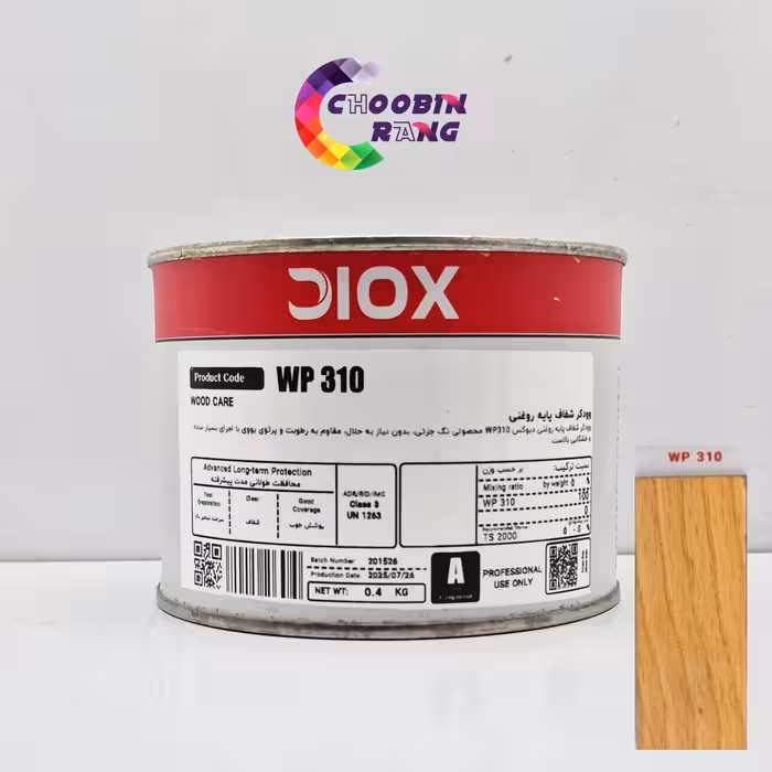 وودکر روغن چوب شفاف دیوکس 400 گرم DIOX