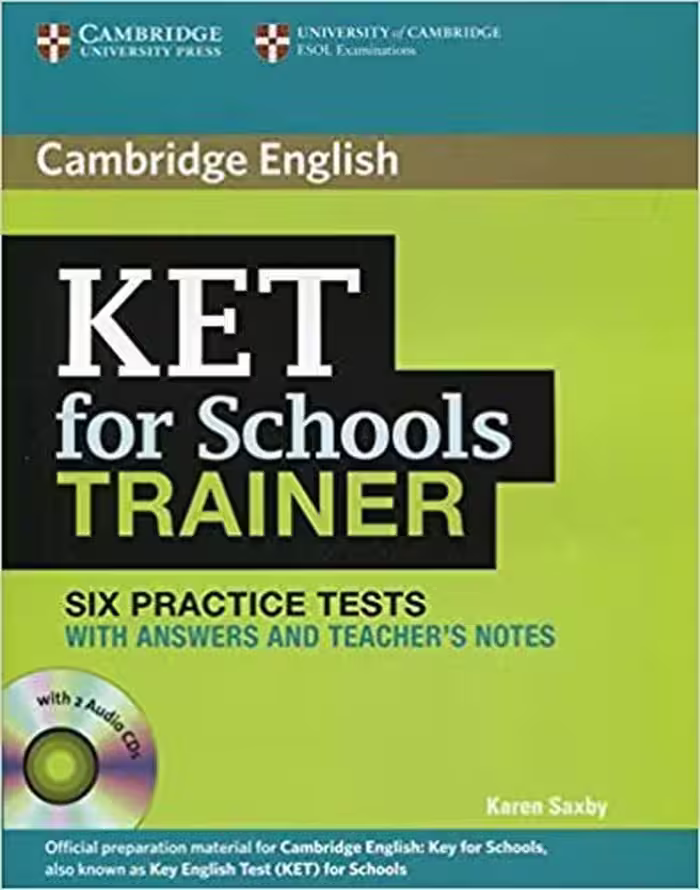 Cambridge English KET For Schools Trainer(6Practice Tests) CD