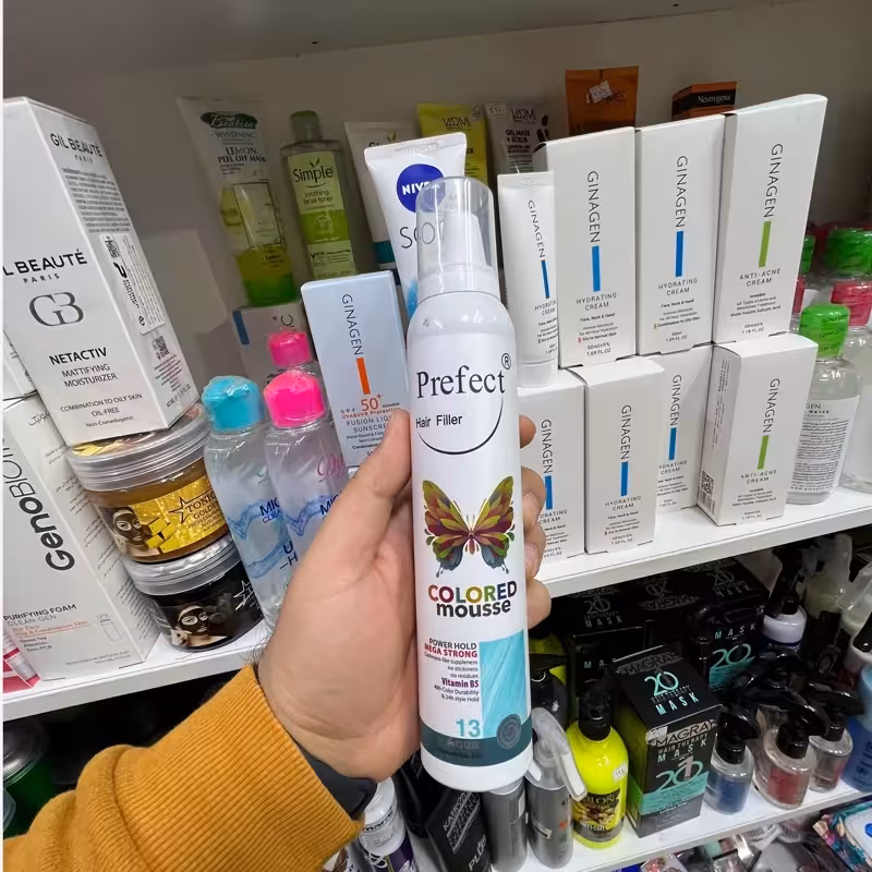 موس مو شماره 13 فیروزه ای | amazonchi