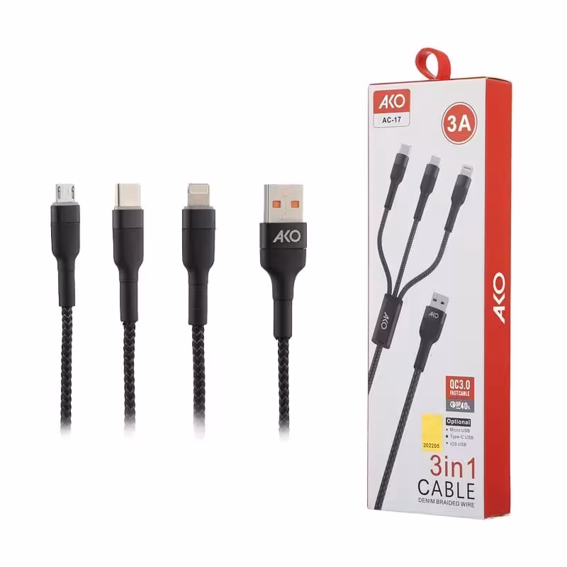 کابل 3 کاره AKO مدل AC-17