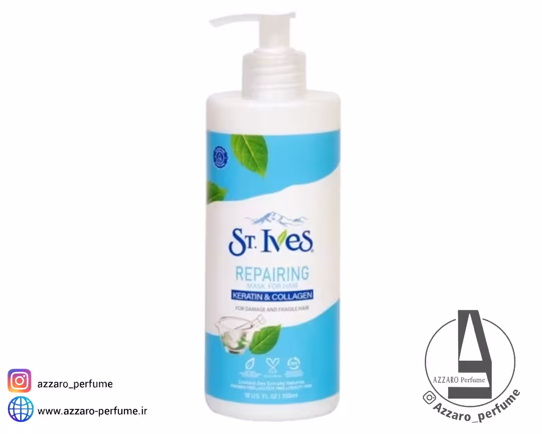 ماسک مو اس تی.ایوز مدل REPAIRING سری KERATI COLLAGEN حجم 500 میل