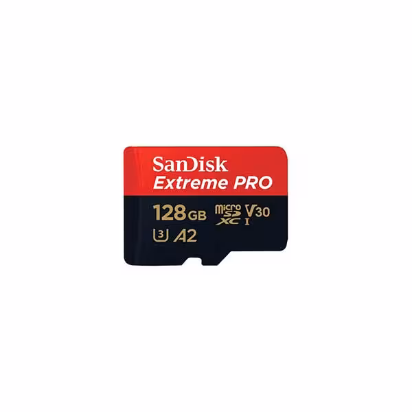 کارت حافظه microSDHC سندیسک مدل Extreme Pro V30 با ظرفیت 128گیگابایت استاندارد UHS-I U3