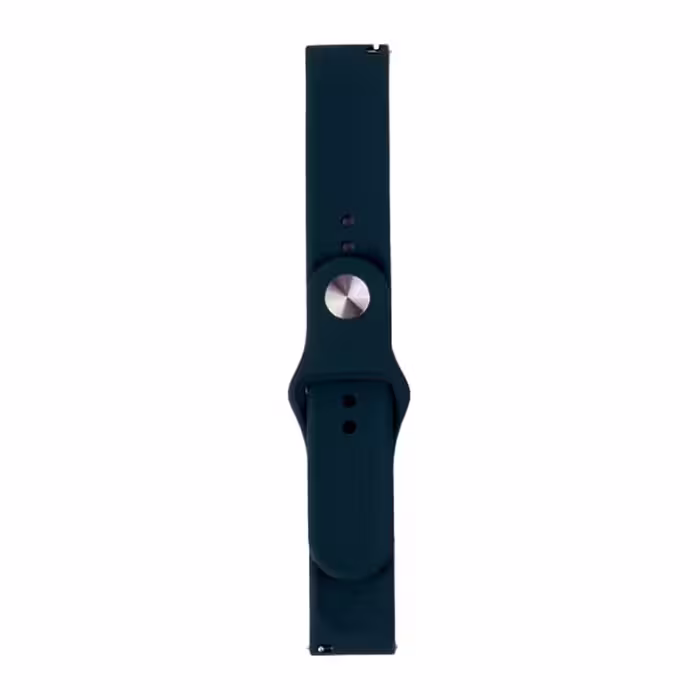بند ساعت هوشمند سیلیکونی دکمه دار 20mm