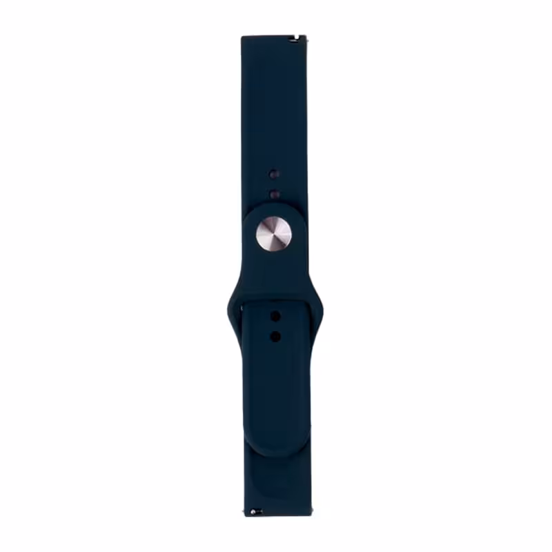 بند ساعت هوشمند سیلیکونی دکمه دار 20mm