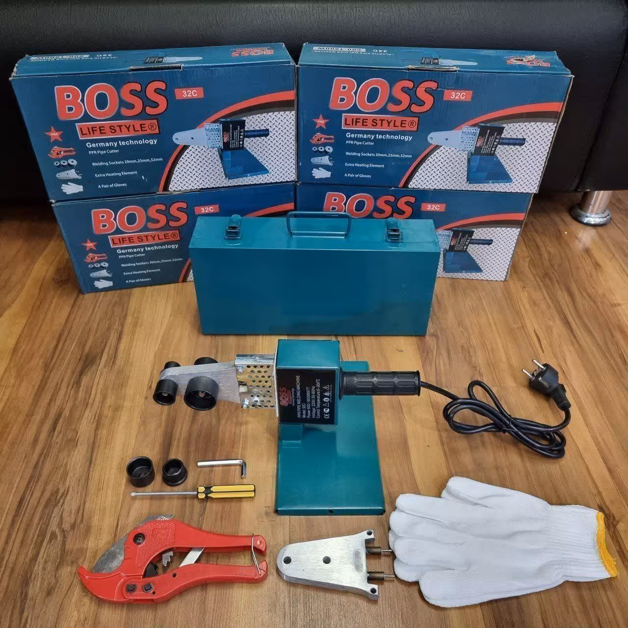 اتو لوله باس به همراه لوازم