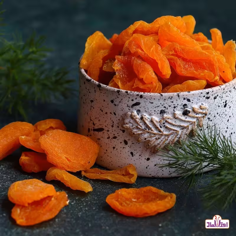 برگ زردآلو امسالی 250 گرمی اعتماد تازه (برگه زردآلو ) | amazonchi