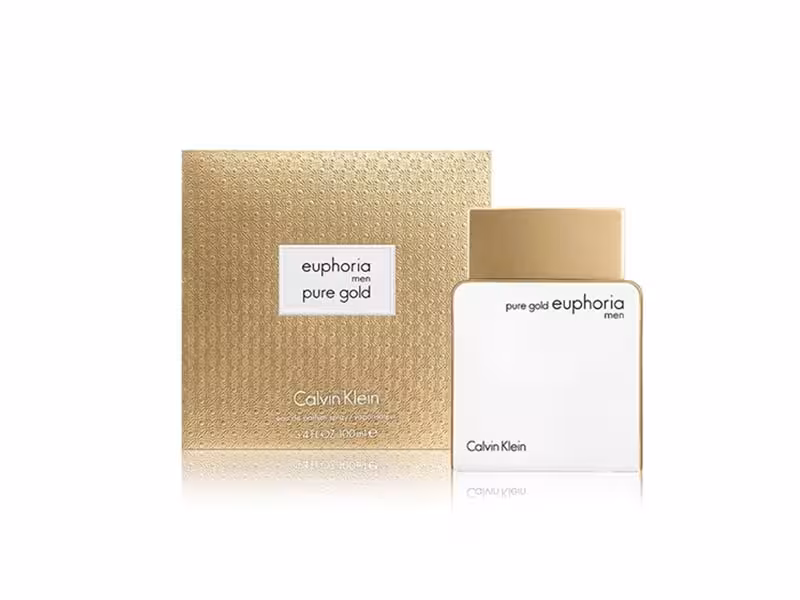 ادکلن مردانه کلوین کلین ایفوریا پیور گلد Calvin Klein Pure Gold Euphoria