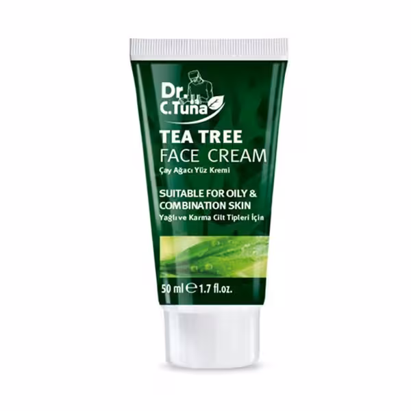 کرم آبرسان درخت چای سبز Tea Tree فارماسی  Dr.C.Tuna حجم 50 میل