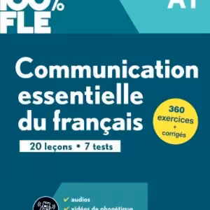 Communication essentielle du francais 100%fle A1 چاپ سیاه سفید