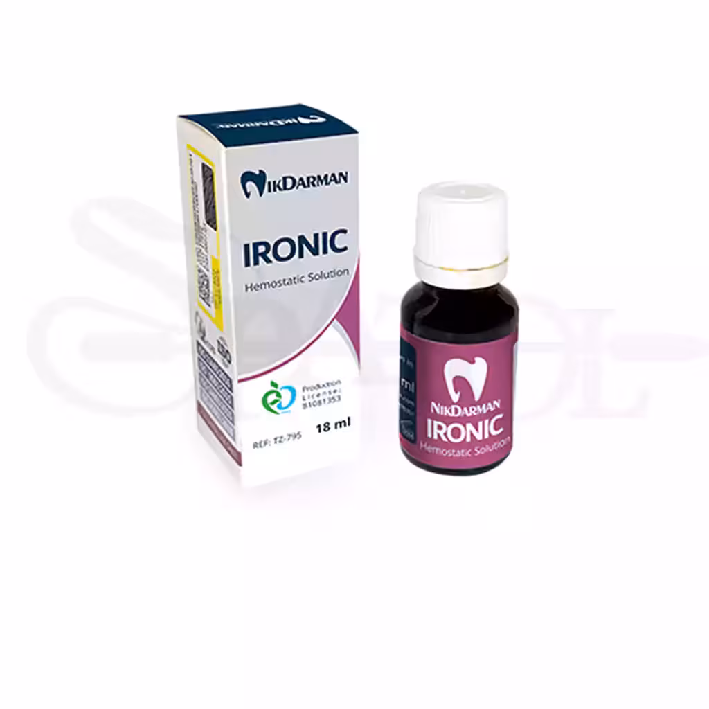 محلول قطره انعقاد خون نیک درمان آیرونیک IRONIC Solution Nik Darman