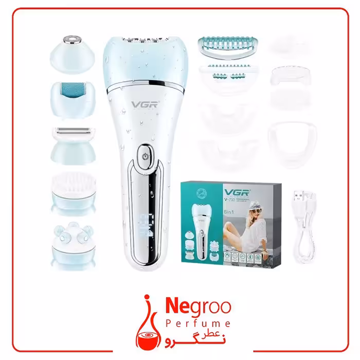 اپیلاتور شش کاره وی جی آر مدل V-733