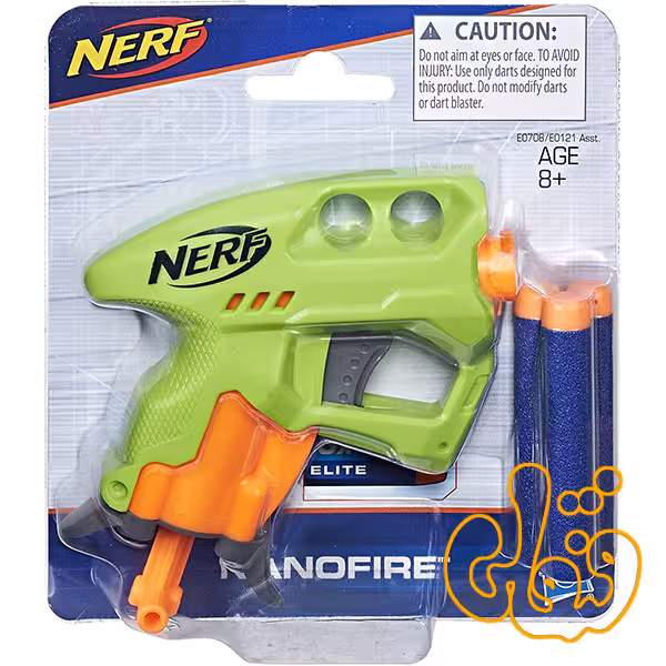 تفنگ کوچک نرف Nerf Nanofire E0708