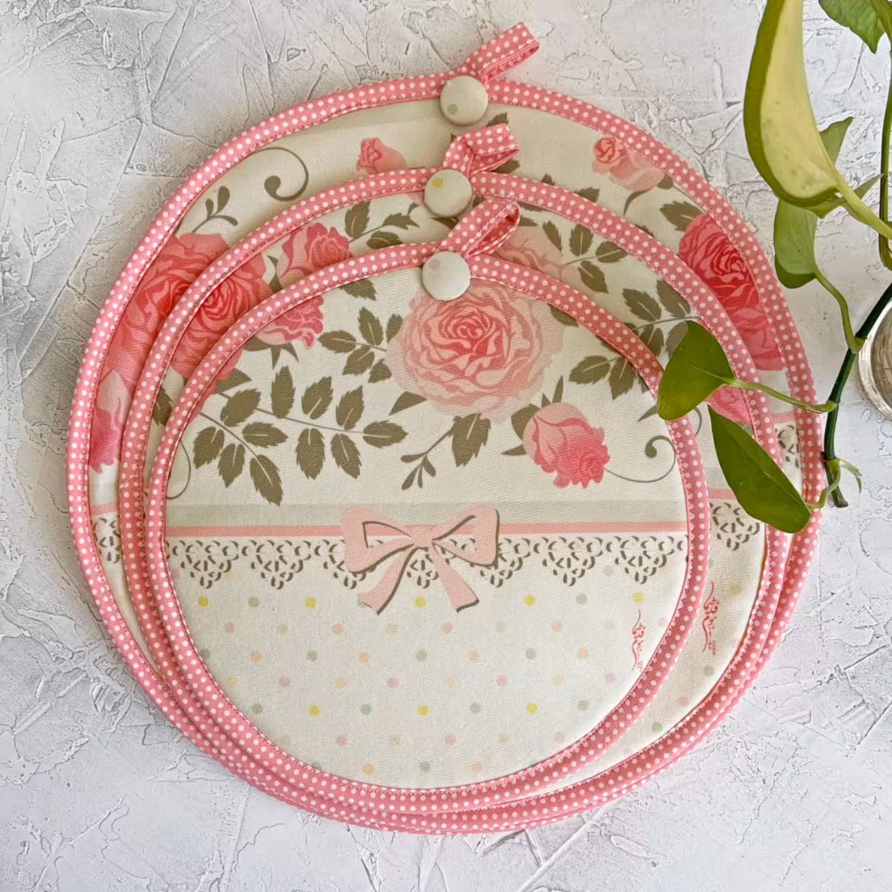 دمکنی مخمل نسوز مدل الین طرح 2