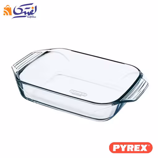 تابه پیرکس فرانسه مستطیل متوسط 27×17 کد 406