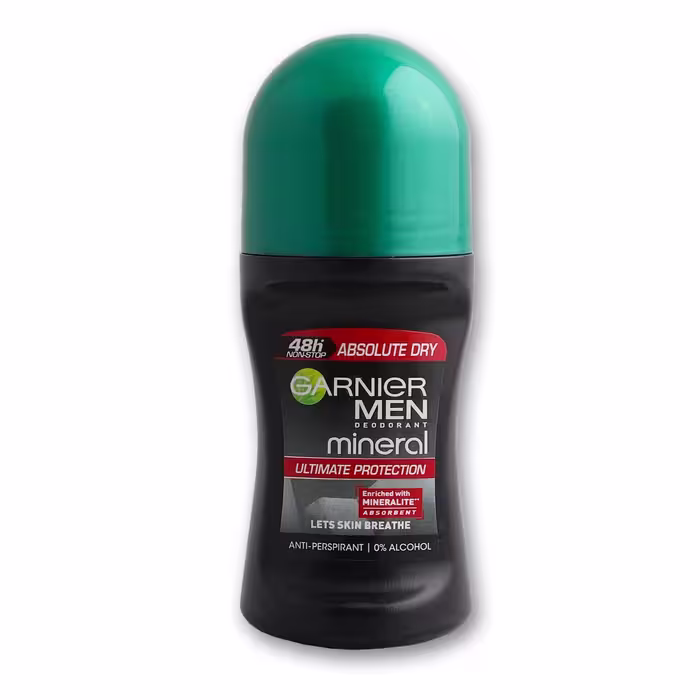 رول ضدتعریق ABSOLUTE DRY گارنیر مردانه 50میل – GARNIER