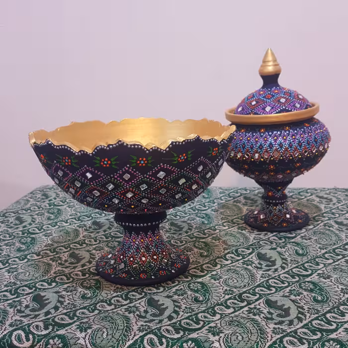 ست شکلاتخوری و آجیل خوری  (پس کرایه)