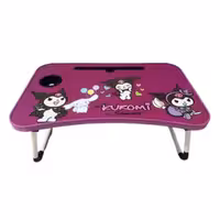 میز تحریر تاشو زمینی فانتزی جدید طرح کرومی 2 ارغوانی