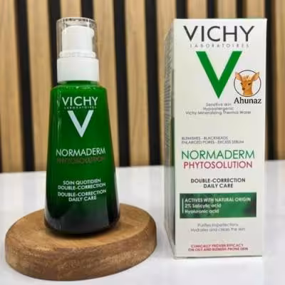 آبرسان ویشی vichy پوست چرب و مختلط سبک و زود جذب کنترل چربی