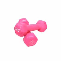 دمبل رکورد مدل p12 وزن 7 کیلوگرم بسته 2 عددی